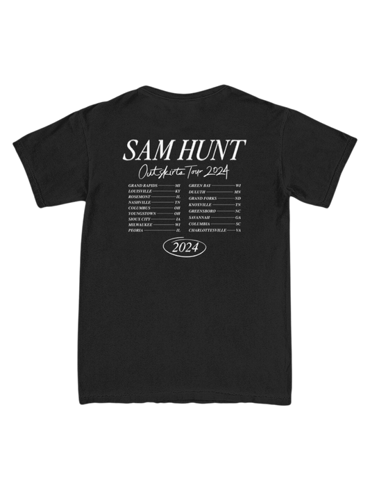 Outskirts 2024 Black Photo Tee