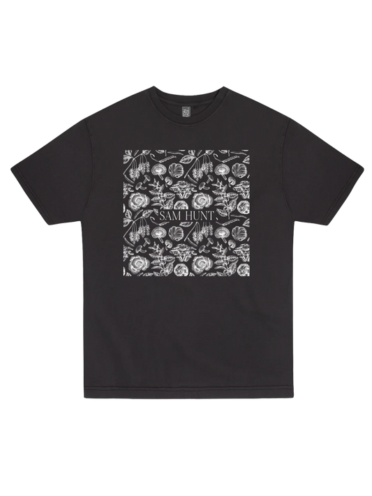 Black Plant Tee