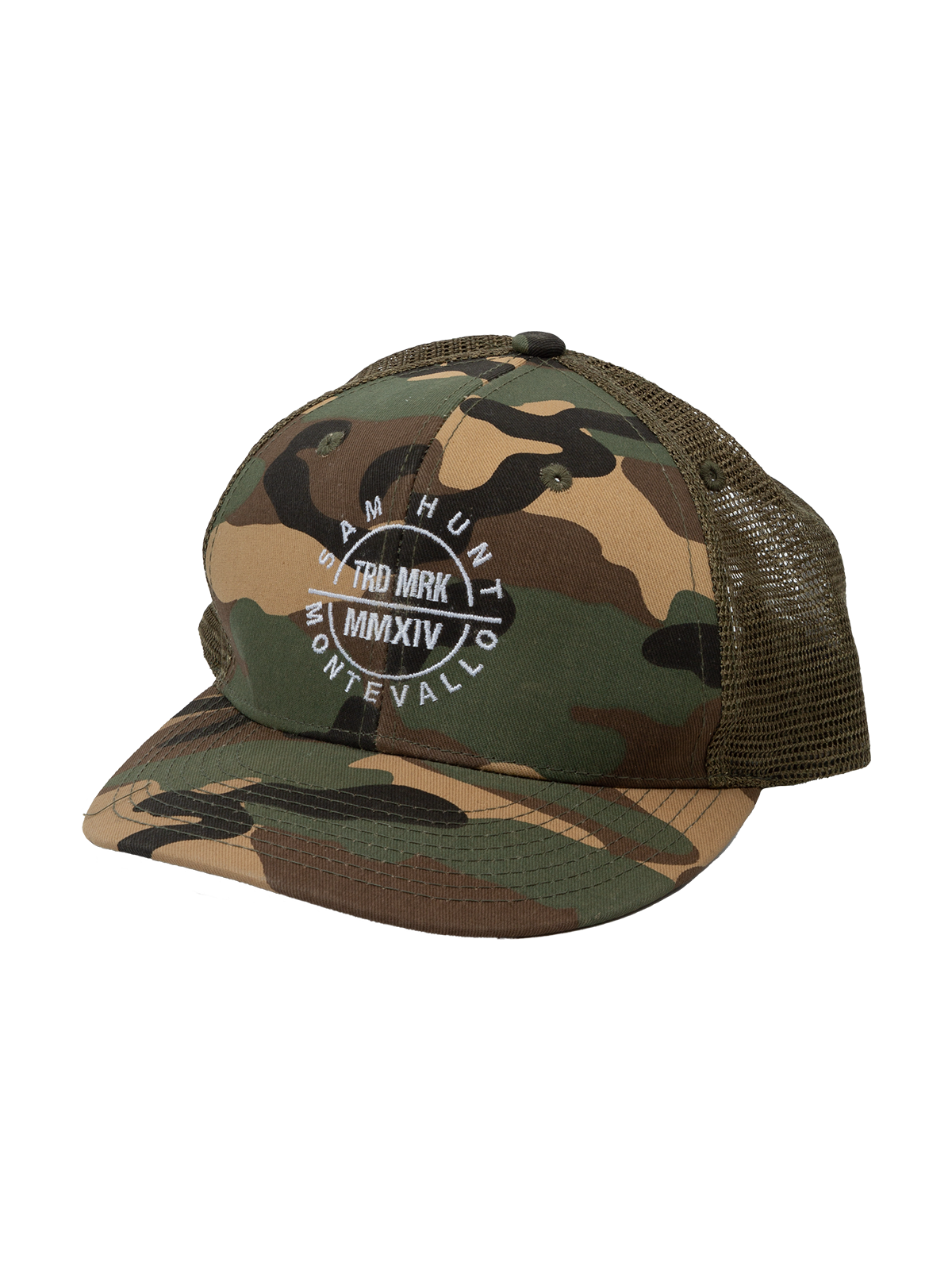 Montevallo Camo Hat Sam Hunt Official Store