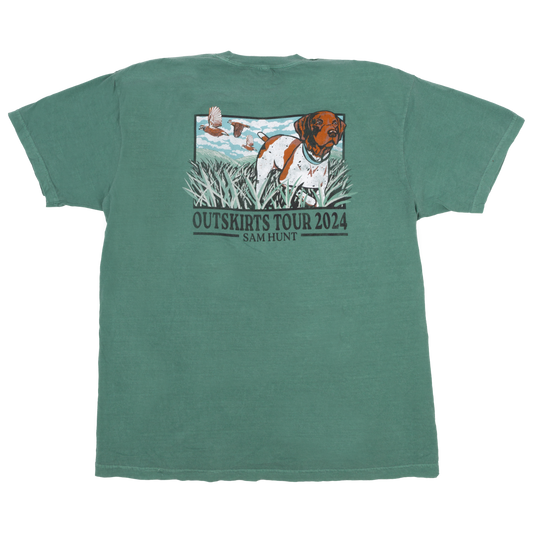 Outskirts Tour 2024 Dog Tee