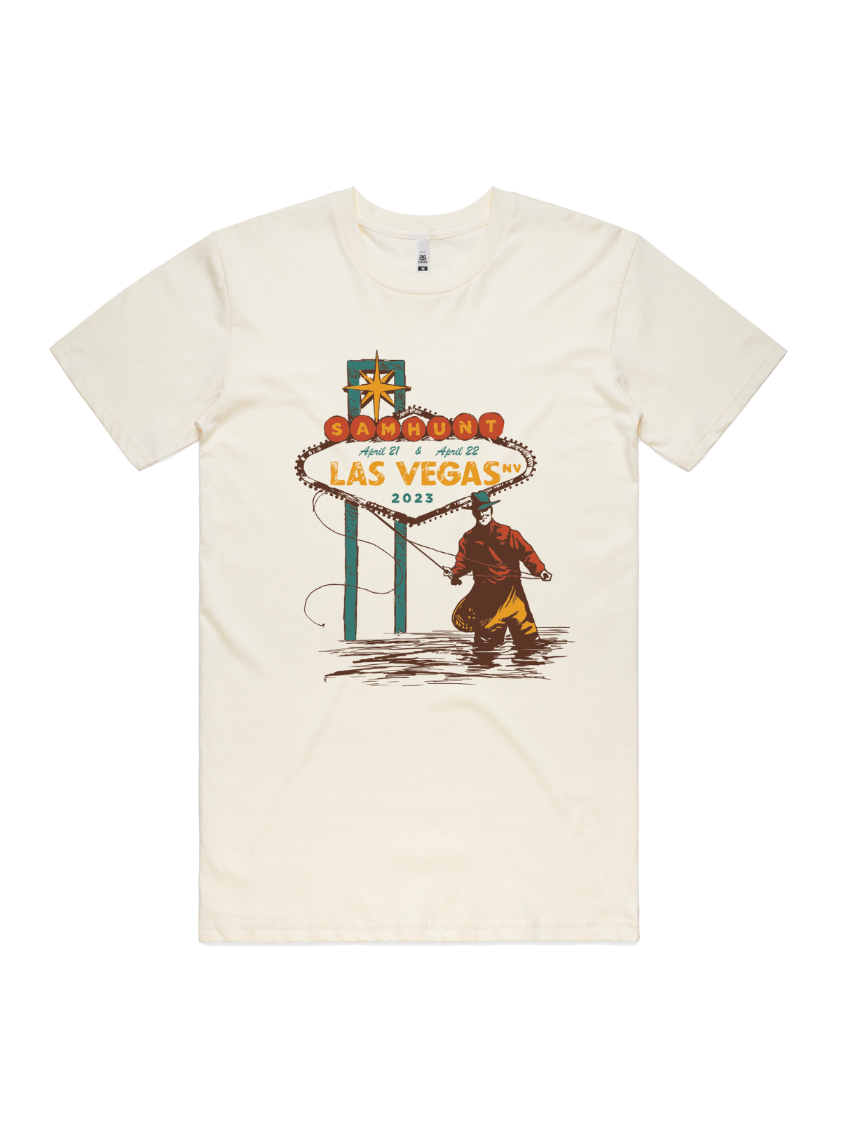 Las Vegas '23 Natural Tee
