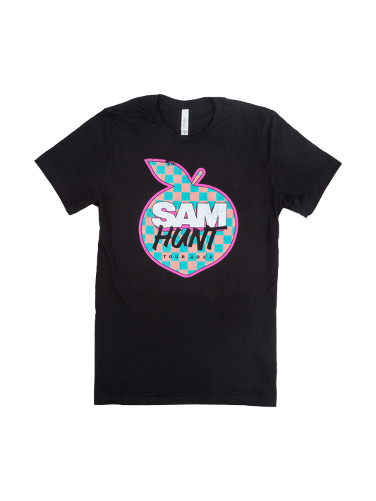 Black SH Tour 2022 Peach Tee