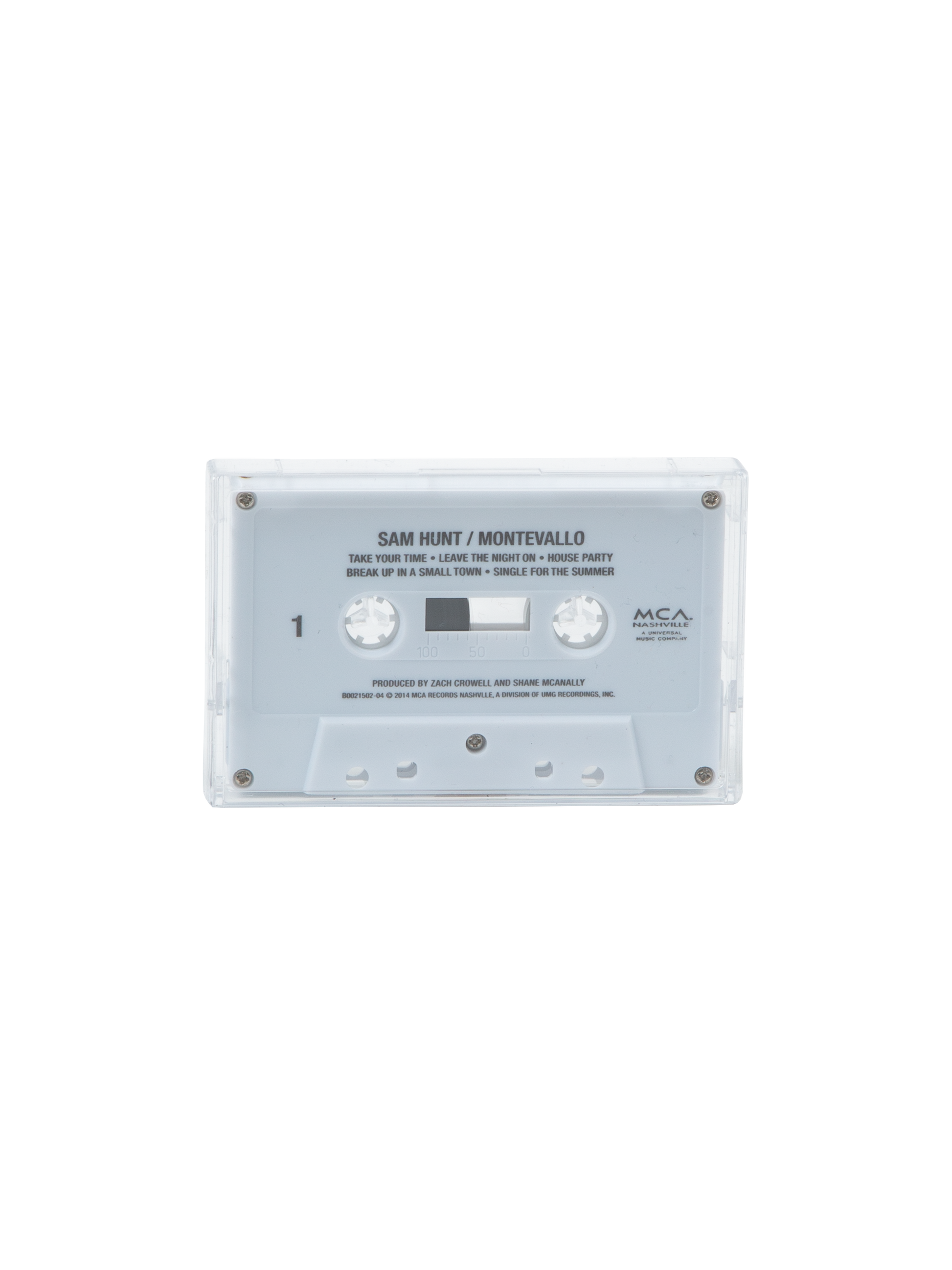 Montevallo Cassette Sam Hunt Official Store